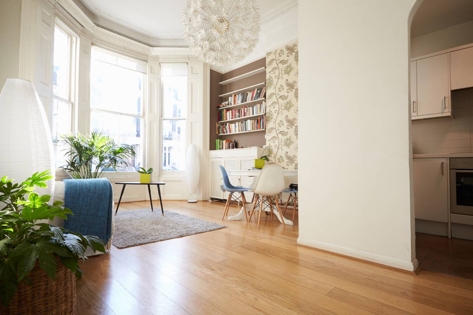 Intérieur cosy et lumineux
